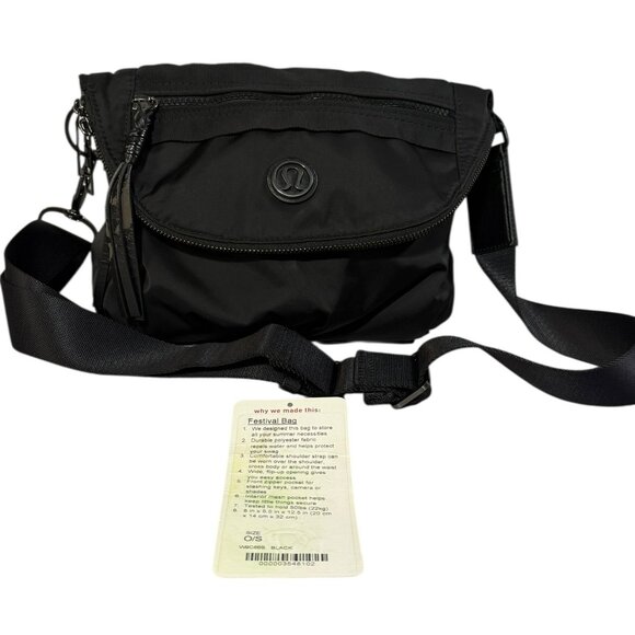 Lululemon Festival Bag (First Release) Black - Picture 1 of 13